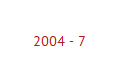 Baubericht 2004 - 7