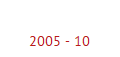 Baubericht 2005 - 10