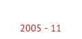 Baubericht 2005 - 11